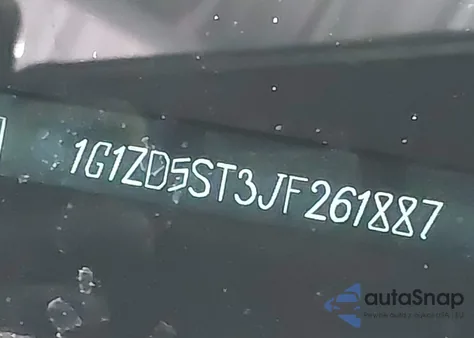 2018 Chevrolet Malibu Lt from USA, damaged, VIN 1G1ZD5ST3JF261887